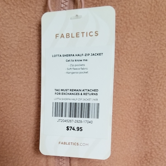 Fabletics Lottie Sherpa Pullover - Picture 4 of 5